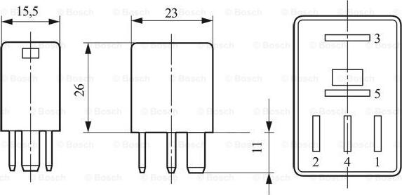 BOSCH 0 332 207 402 - Rele, työvirta inparts.fi