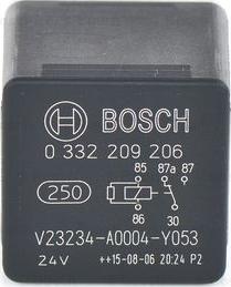 BOSCH 0332209206 - Rele, ABS inparts.fi