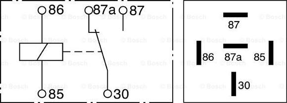 BOSCH 0 332 204 201 - Rele, työvirta inparts.fi