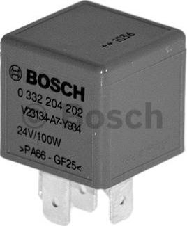 BOSCH 0 332 204 202 - Rele, työvirta inparts.fi