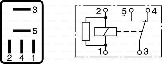 BOSCH 0 332 207 405 - Rele, työvirta inparts.fi