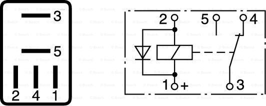 BOSCH 0 332 207 402 - Rele, työvirta inparts.fi