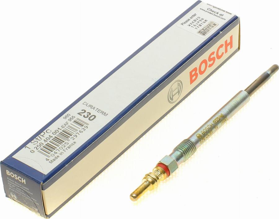 BOSCH 0 250 404 001 - Hehkutulppa inparts.fi