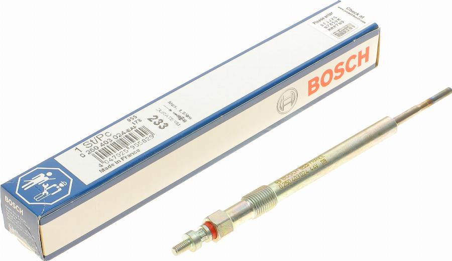 BOSCH 0 250 403 024 - Hehkutulppa inparts.fi