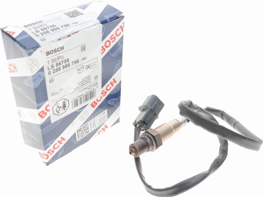 BOSCH 0 258 986 756 - Lambdatunnistin inparts.fi