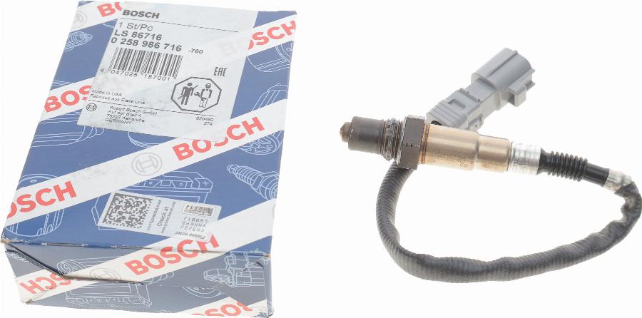 BOSCH 0 258 986 716 - Lambdatunnistin inparts.fi