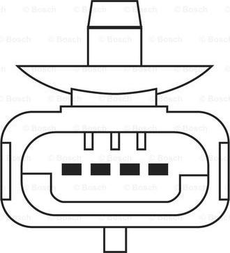 BOSCH 0 258 006 791 - Lambdatunnistin inparts.fi