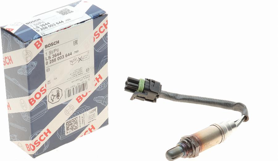 BOSCH 0 258 003 644 - Lambdatunnistin inparts.fi