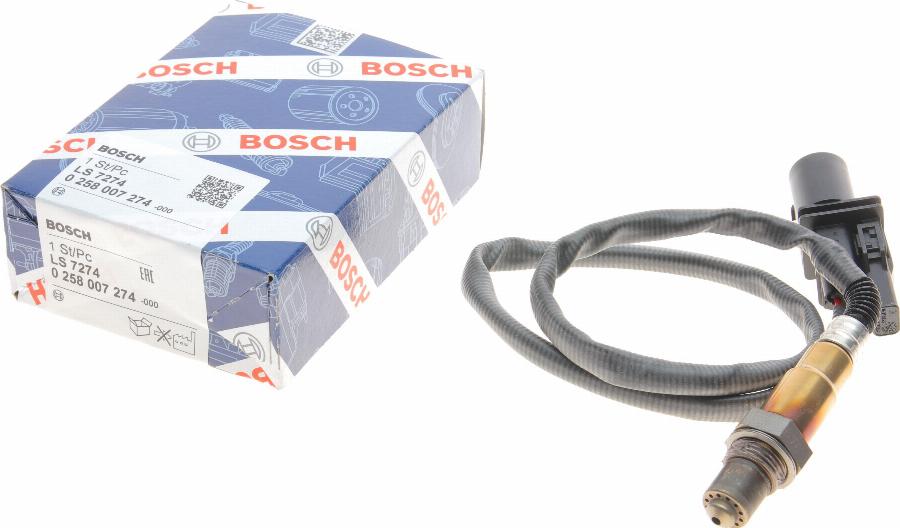 BOSCH 0 258 007 274 - Lambdatunnistin inparts.fi