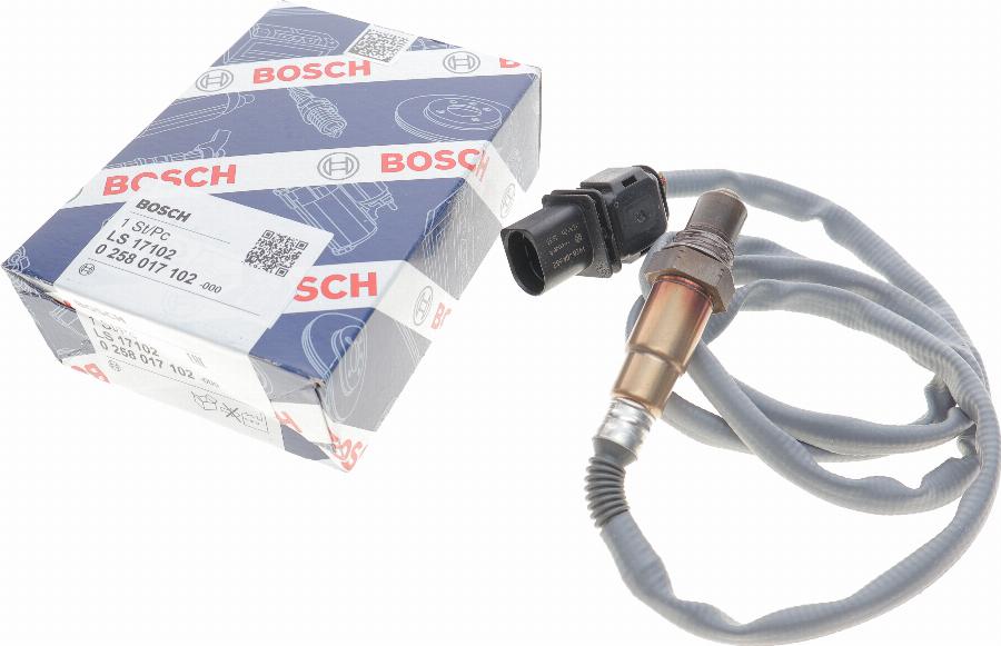 BOSCH 0 258 017 102 - Lambdatunnistin inparts.fi