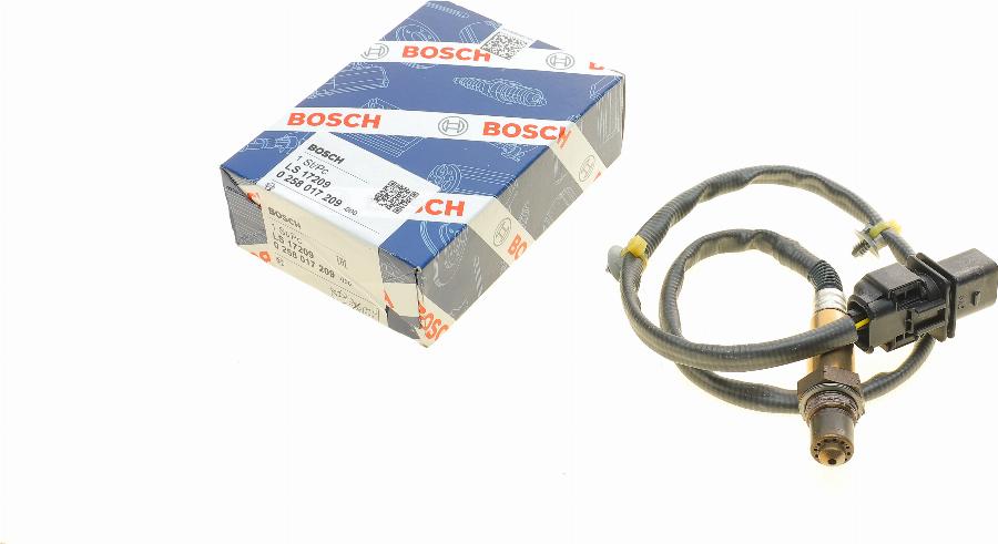 BOSCH 0 258 017 209 - Lambdatunnistin inparts.fi