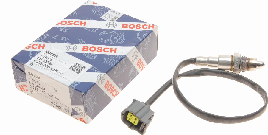 BOSCH 0 258 030 02K - Lambdatunnistin inparts.fi