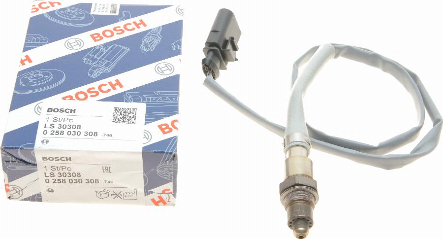 BOSCH 0 258 030 308 - Lambdatunnistin inparts.fi