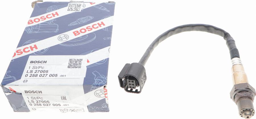 BOSCH 0 258 027 005 - Lambdatunnistin inparts.fi