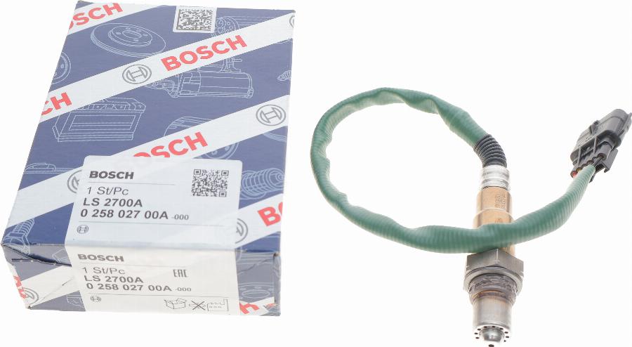 BOSCH 0 258 027 00A - Lambdatunnistin inparts.fi