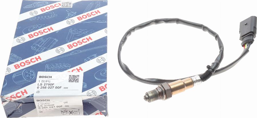 BOSCH 0 258 027 00F - Lambdatunnistin inparts.fi