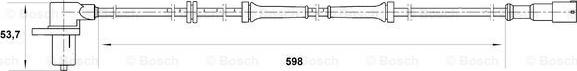 BOSCH 0 265 006 442 - ABS-anturi inparts.fi