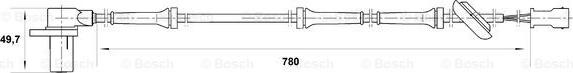 BOSCH 0 265 006 569 - ABS-anturi inparts.fi