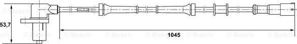 BOSCH 0 265 006 162 - ABS-anturi inparts.fi