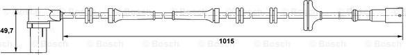 BOSCH 0 265 006 306 - ABS-anturi inparts.fi