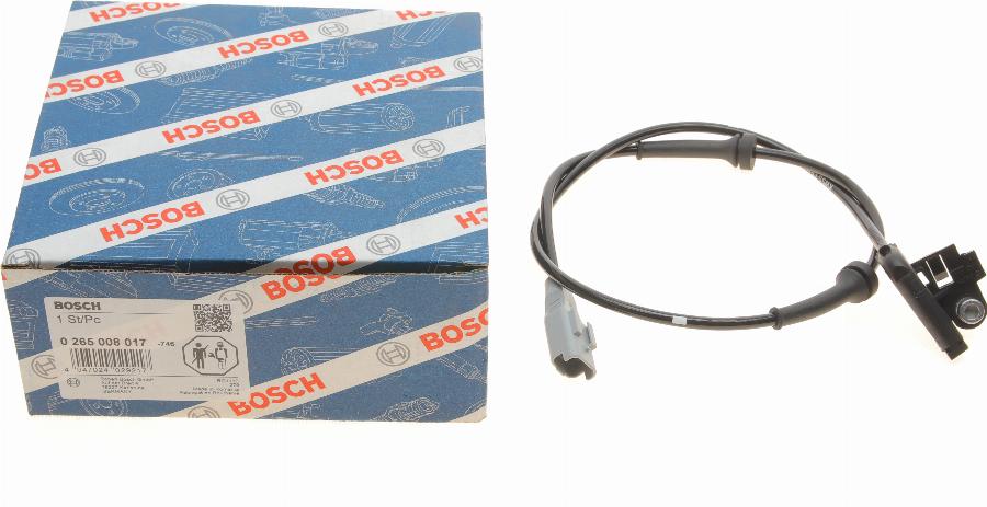 BOSCH 0 265 008 017 - ABS-anturi inparts.fi