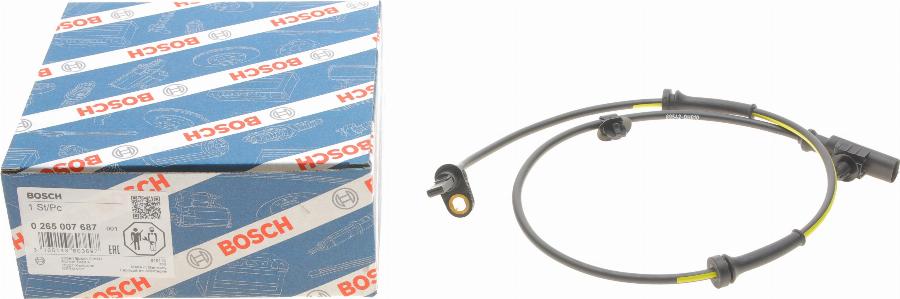 BOSCH 0 265 007 687 - ABS-anturi inparts.fi