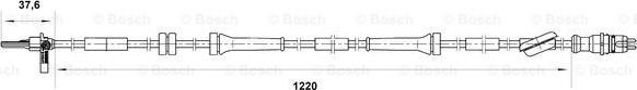 BOSCH 0 265 007 040 - ABS-anturi inparts.fi