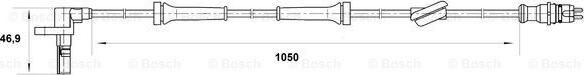 BOSCH 0 265 007 033 - ABS-anturi inparts.fi