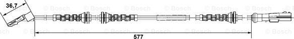 BOSCH 0 265 007 742 - ABS-anturi inparts.fi