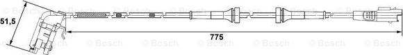 BOSCH 0 265 007 780 - ABS-anturi inparts.fi