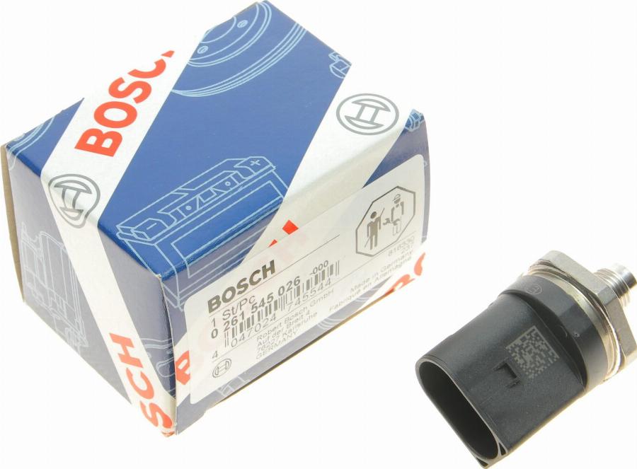 BOSCH 0 261 545 026 - Tunnistin, polttoaine paine inparts.fi