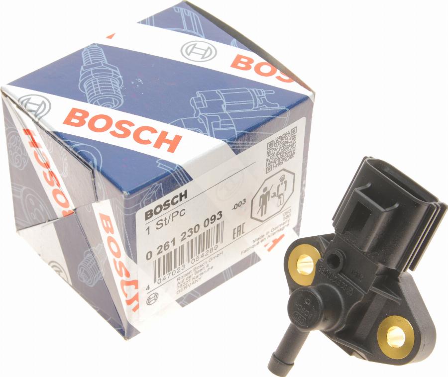 BOSCH 0 261 230 093 - Tunnistin, polttoaine paine inparts.fi