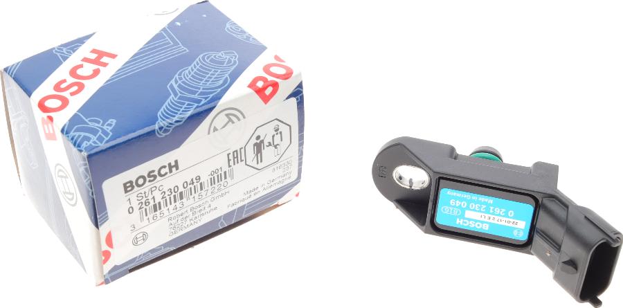 BOSCH 0 261 230 049 - Tunnistin, imusarjapaine inparts.fi