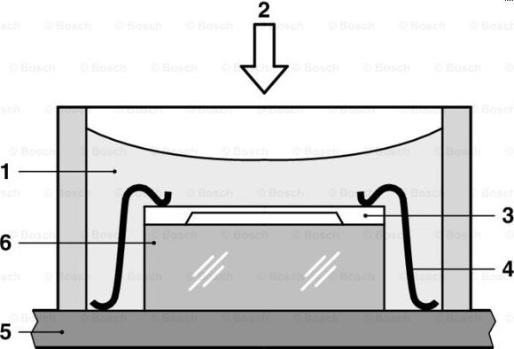 BOSCH 0 281 002 566 - Tunnistin, ahtopaine inparts.fi