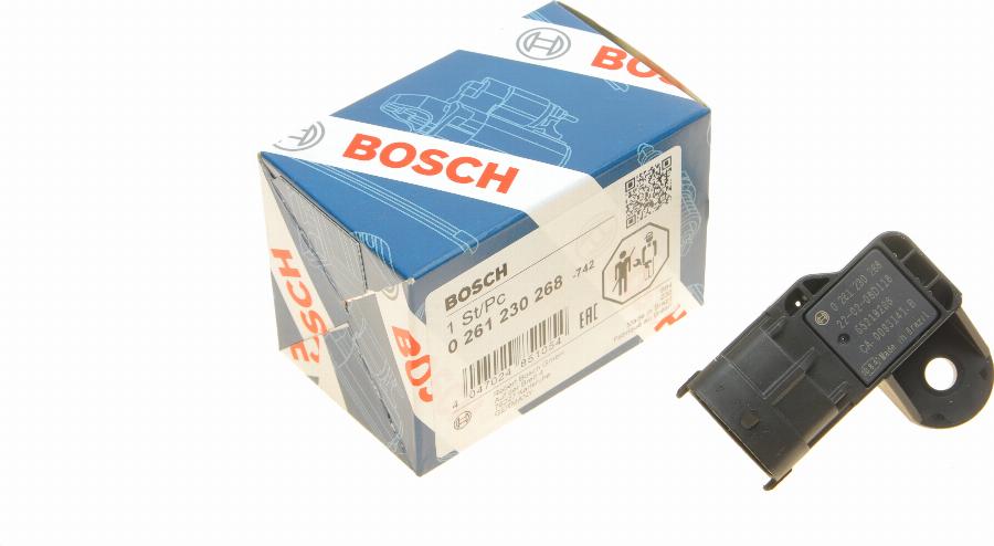 BOSCH 0 261 230 268 - Tunnistin, imusarjapaine inparts.fi