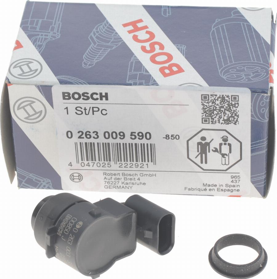 BOSCH 0 263 009 590 - Sensori, pysäköintitutka inparts.fi