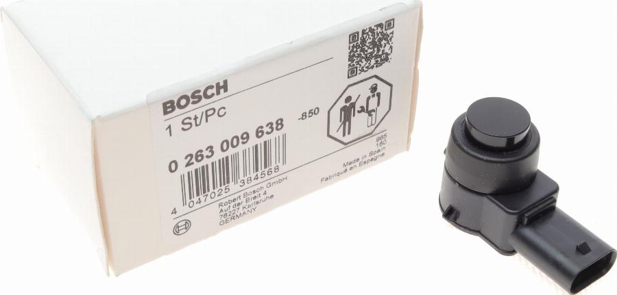 BOSCH 0 263 009 638 - Sensori, pysäköintitutka inparts.fi