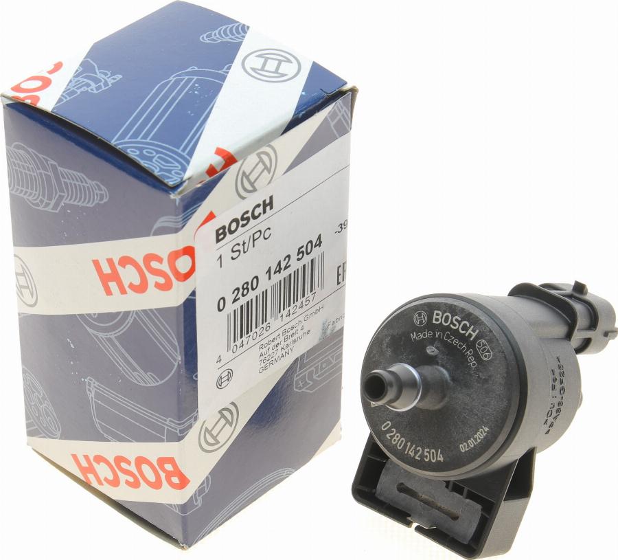 BOSCH 0 280 142 504 - Huohotinventtiili, polttoainetankki inparts.fi