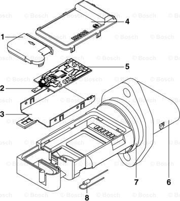 BOSCH 0 280 218 087 - Ilmamassamittari inparts.fi