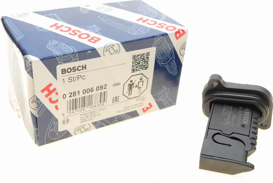 BOSCH 0 281 006 092 - Ilmamassamittari inparts.fi