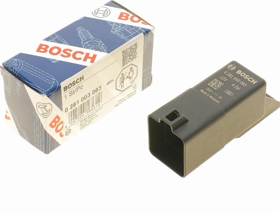 BOSCH 0 281 003 083 - Ohjainlaite, hehkutusjärjest. inparts.fi