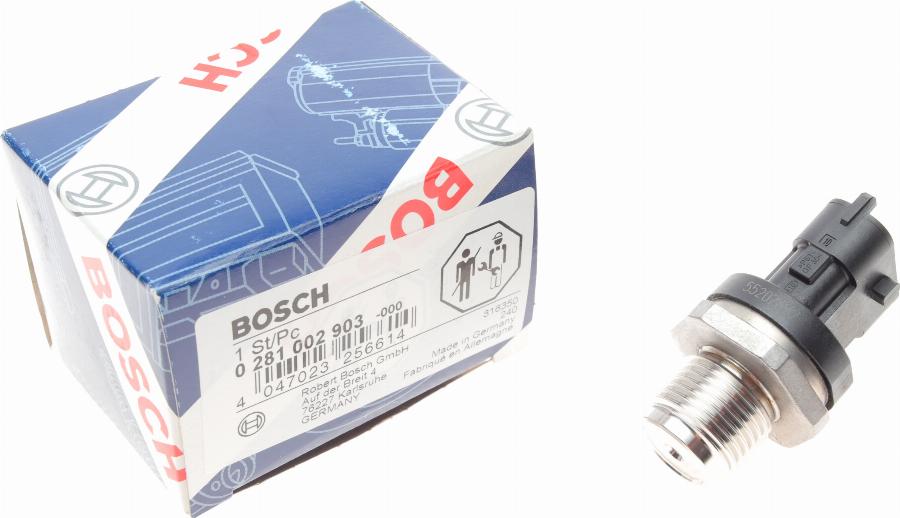 BOSCH 0 281 002 903 - Tunnistin, polttoaine paine inparts.fi