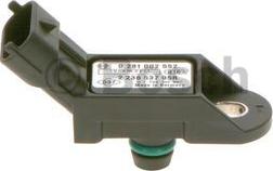 BOSCH 0 281 002 552 - Tunnistin, imusarjapaine inparts.fi