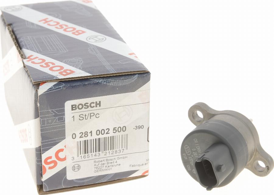 BOSCH 0 281 002 500 - Paineensäätöventtiili, Common-Rail-järjestelmä inparts.fi