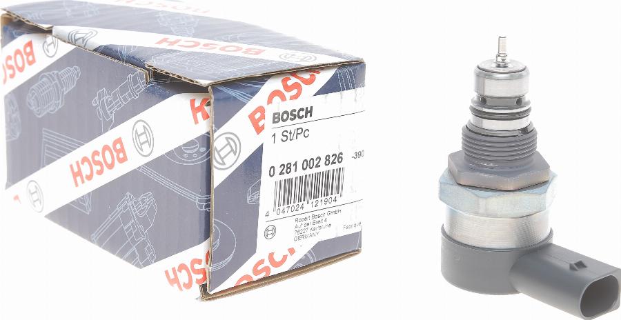 BOSCH 0281002826 - Paineensäätöventtiili, Common-Rail-järjestelmä inparts.fi