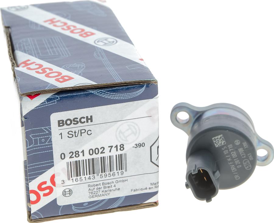 BOSCH 0 281 002 718 - Paineensäätöventtiili, Common-Rail-järjestelmä inparts.fi