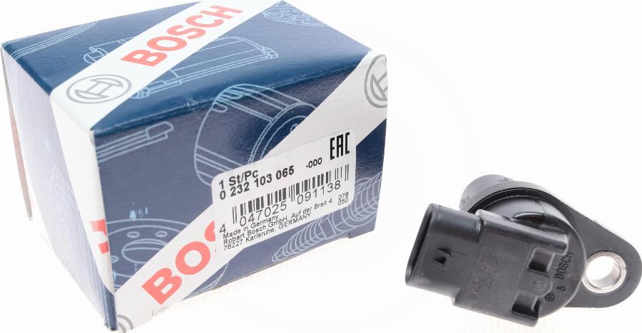 BOSCH 0 232 103 065 - Tunnistin, nokka-akselin ajoitus inparts.fi