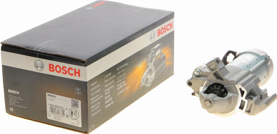 BOSCH 1 986 S00 612 - Käynnistinmoottori inparts.fi