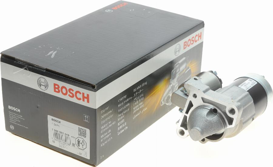 BOSCH 1 986 S01 019 - Käynnistinmoottori inparts.fi