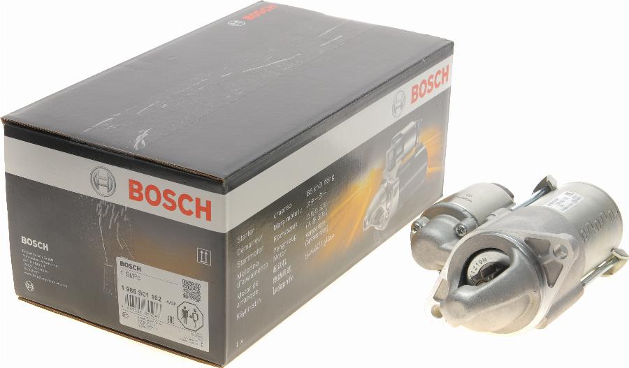 BOSCH 1 986 S01 162 - Käynnistinmoottori inparts.fi